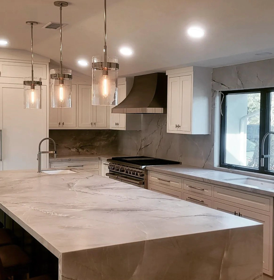 marble kitchen home